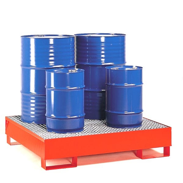 Fangwanne Öl - mit Gitterrost - 335 Liter
