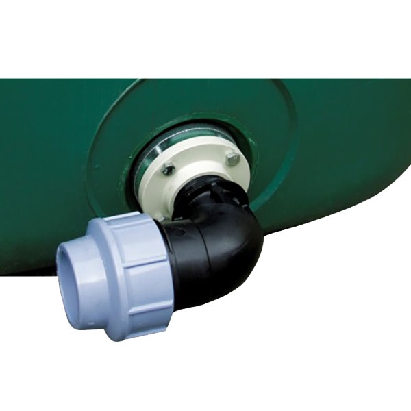Flanschanschluss - Winkel - für Wasser Lagertanks aus PE - 2
