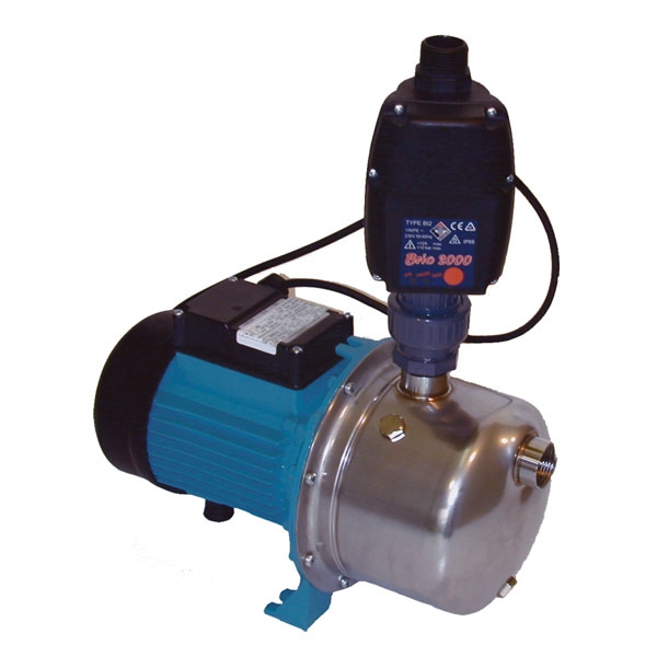 Hauswasserpumpe - Jet GP 100/E INOX 1200 - 5,8 bar - 230 V - 75 l/min.