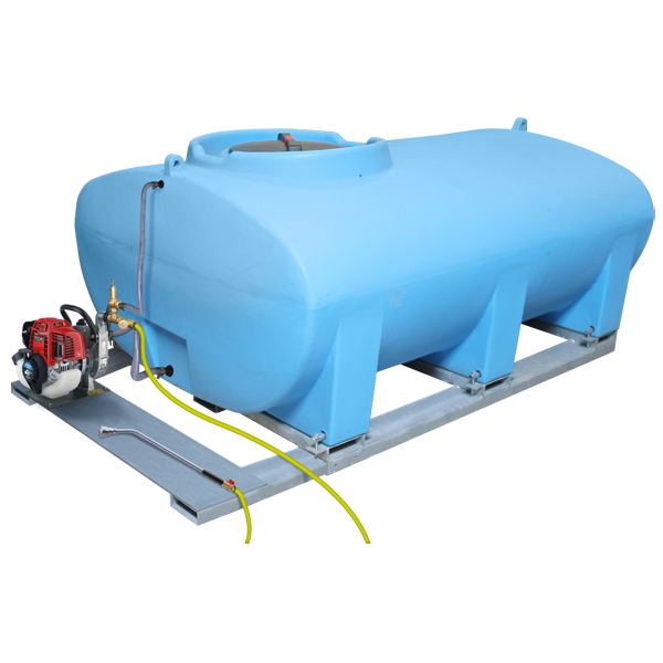 Wassertank - mobil - 2.000 l - 130 l/min. - 3,5 bar